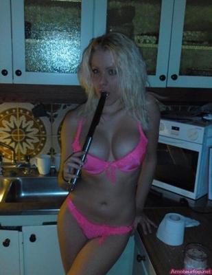 Gorgeous Blonde With Plump Tits