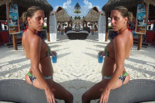 Tasha Stripper Secret Thong Bikini Ass Stash