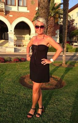 Short Hair Blonde Milf