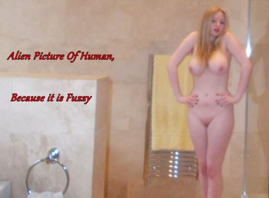 人間の秘密のエイリアンの写真