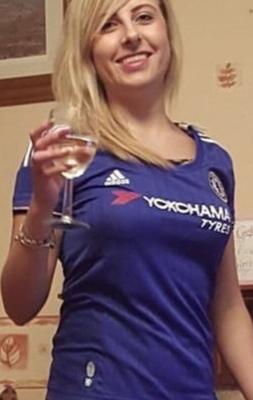 Skinny British blonde Charlotte