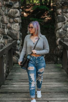 タトゥーのキューティー写真撮影