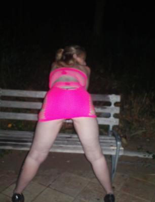 She Loves Being Naked Outside