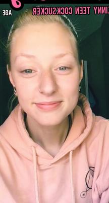 Tori the Teen Cum Dumpster ♡ 精液トリビュート用の私の写真