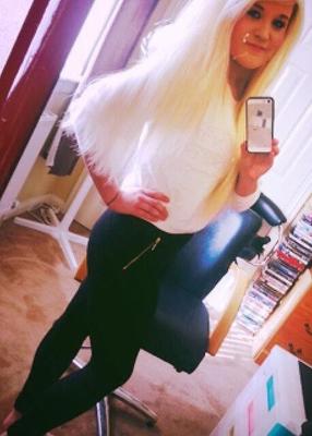 slutty blonde chav princess