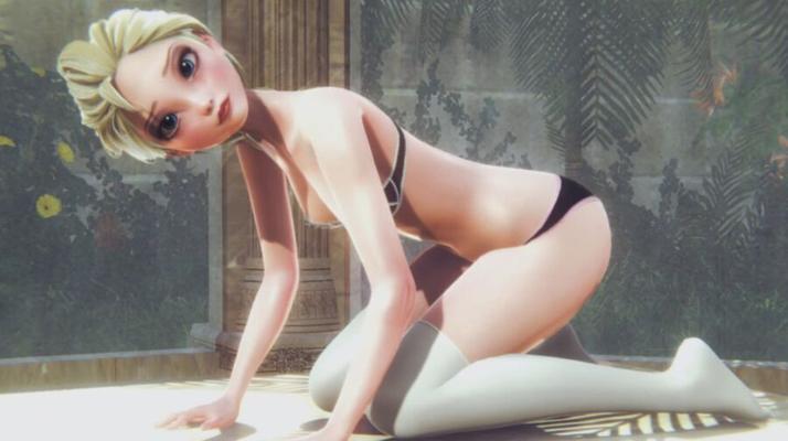(Frozen) Sex with Elsa