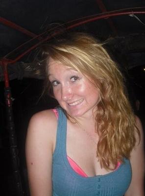 Posh blonde skinny teen - toilet, bra and panties NN