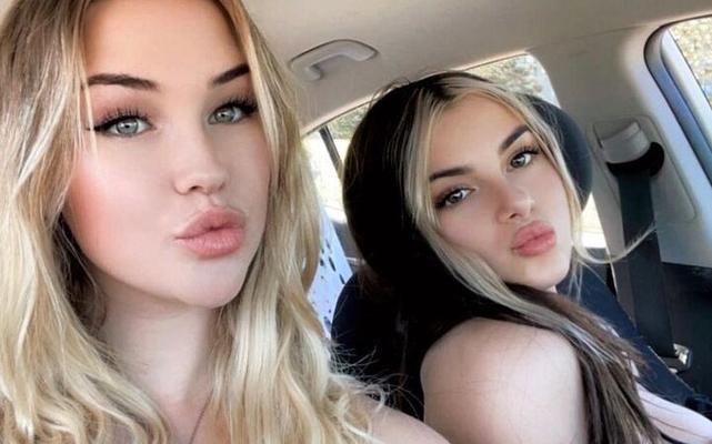 Beautiful big tits blond