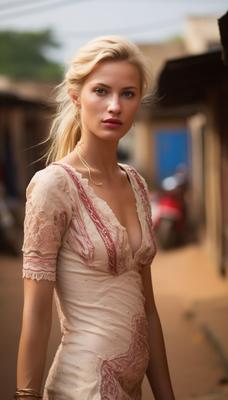 フランス人の既婚女性はニジェールに滞在することを好む AI