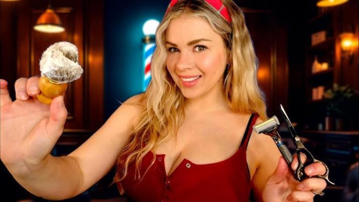 スコットランドのつぶやきASMR紳士のヘアカット剃ったローレン