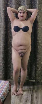Blonde transexuelle Monica m nue