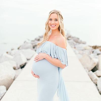 Blonde Preggo Power 