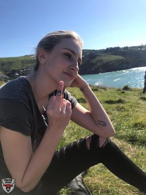 Pretty blonde amateur kate