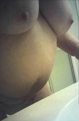 Frau nackt