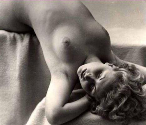 black and white vintage a blonde moment