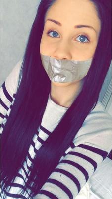 tape gagged