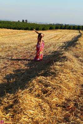 Fille des agriculteurs Emily Emily
