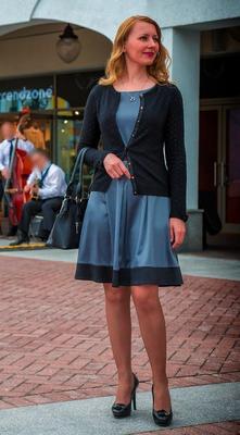 Stern edel blonde milf